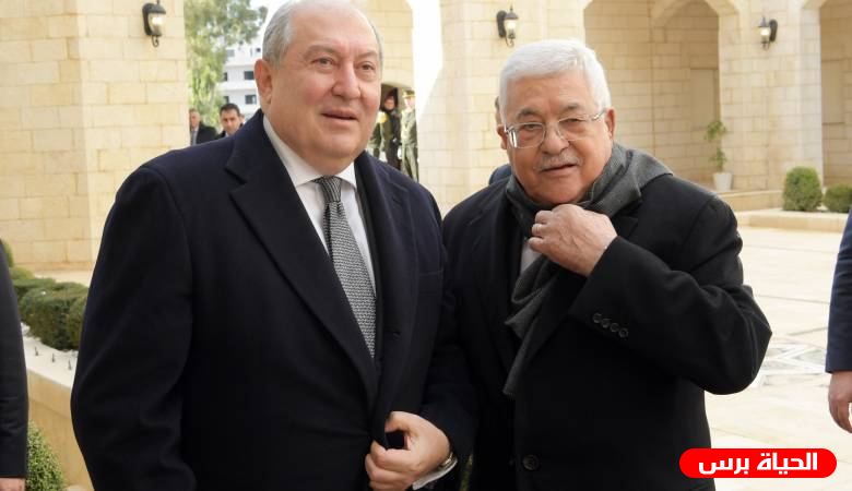 الرئيس يستقبل رئيس أرمينيا